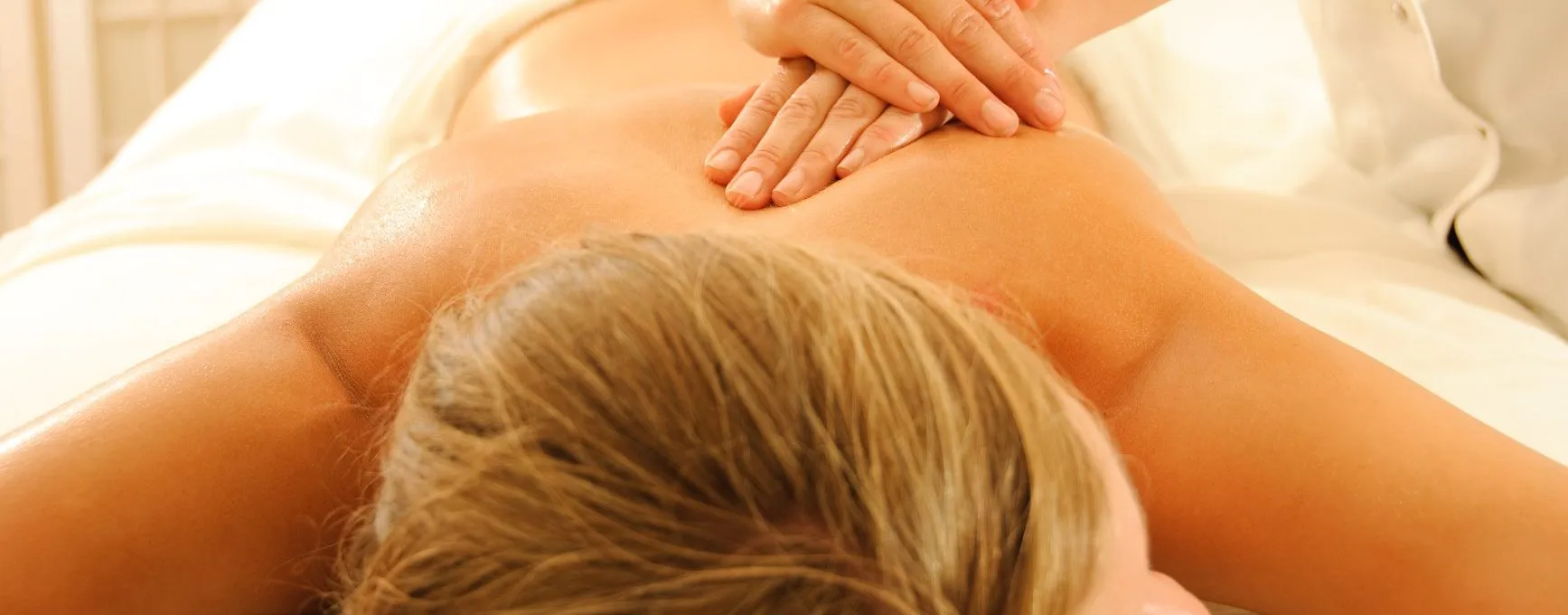 Remedial massage of the upper back